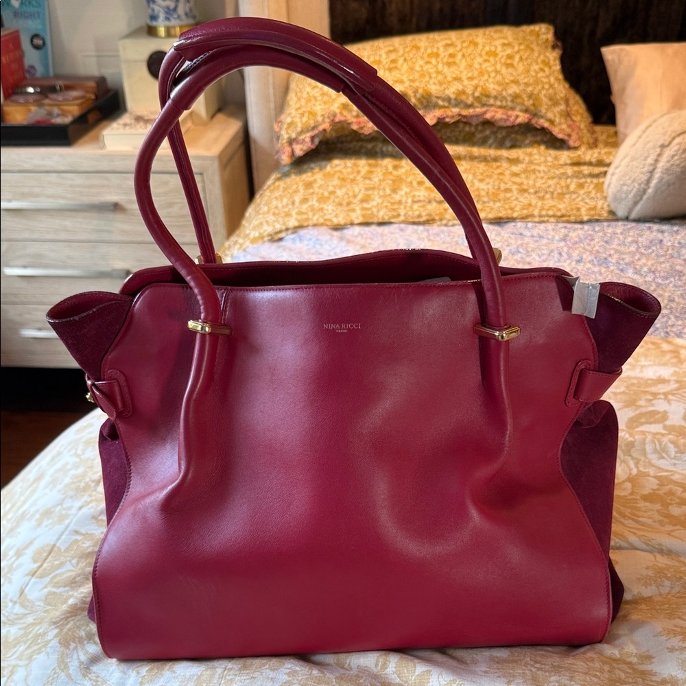 Nina Ricci red Tote Bag